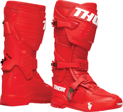 THOR Radial Boots Size 12 – Red, Part Number 3410-2741