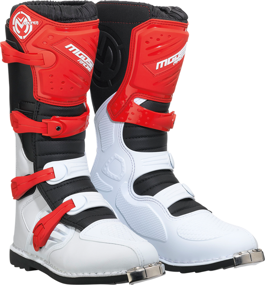 Moose Offroad Qualifier Boots Size 11 - Red, Part Number 3410-2594
