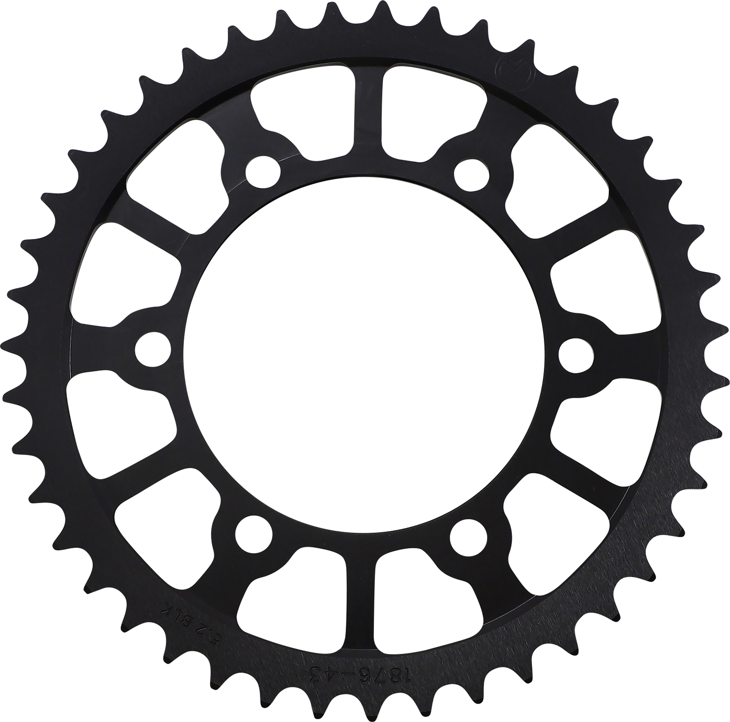Moose Offroad Rear Sprocket - 43 Tooth for Yamaha 1211-1876-43-10