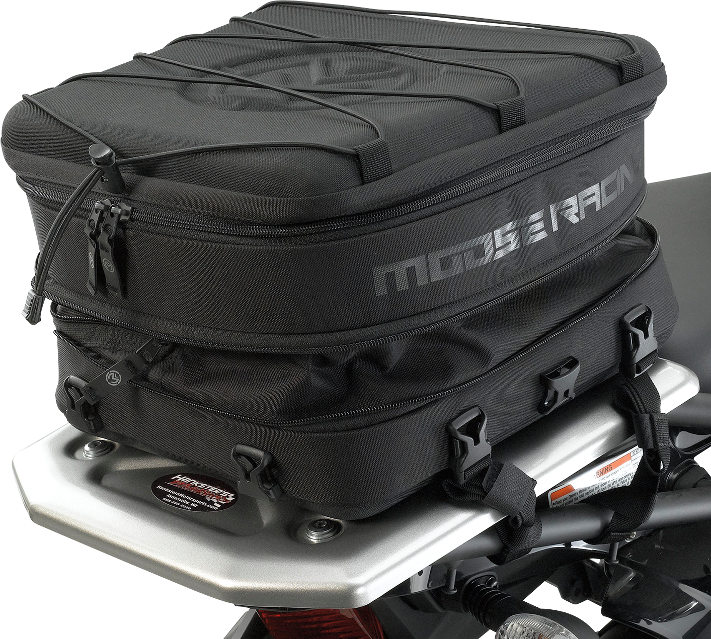 MOOSE OFFROAD ADV1™ Rear Rack Bag - Black (Part No. 3515-0225)