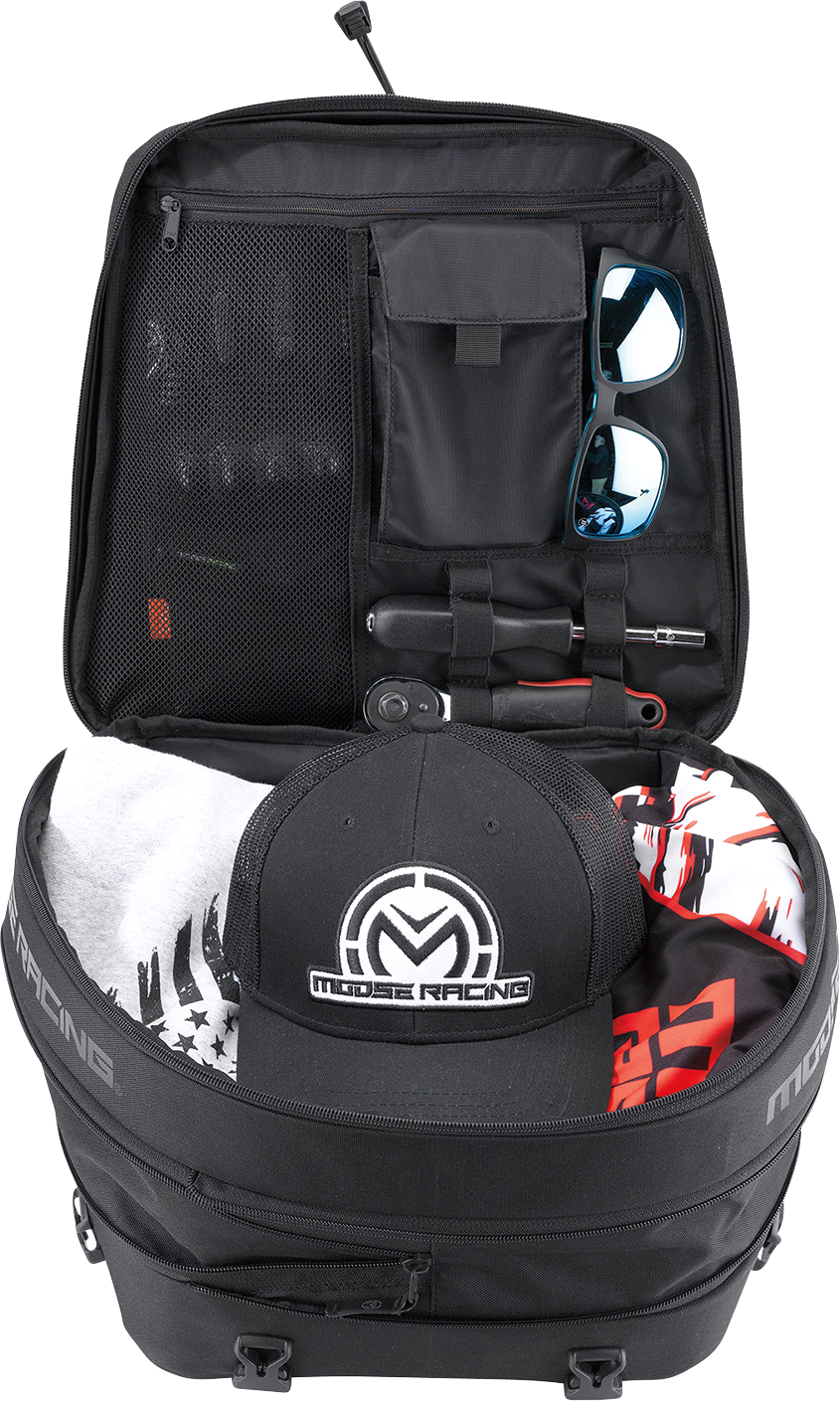MOOSE OFFROAD ADV1™ Rear Rack Bag - Black (Part No. 3515-0225)