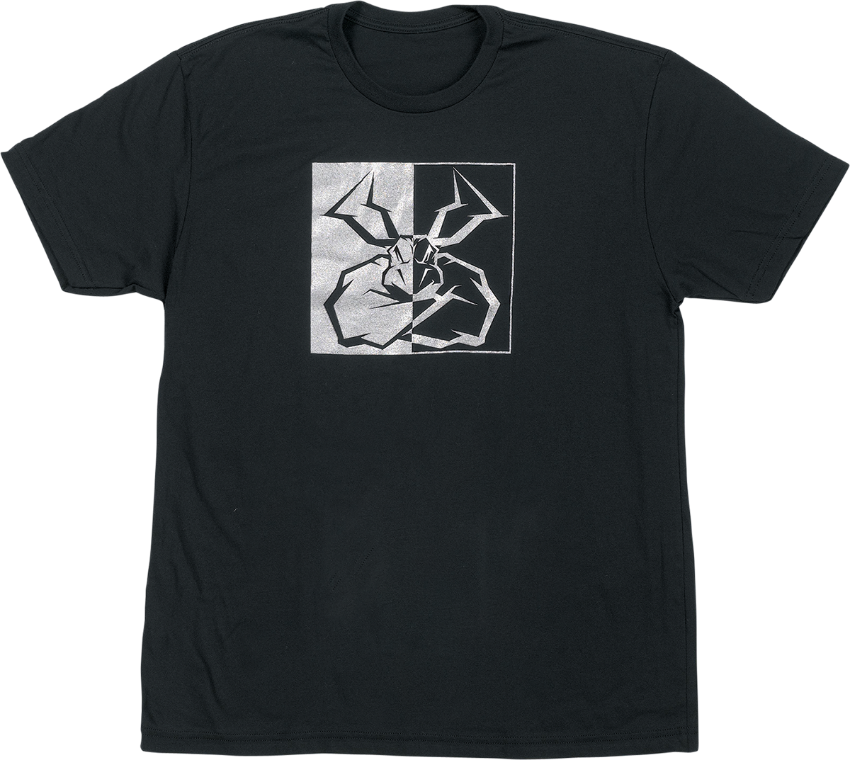Moose Offroad Split Personality T-Shirt - Black, 2XL - Part Number 3030-22702