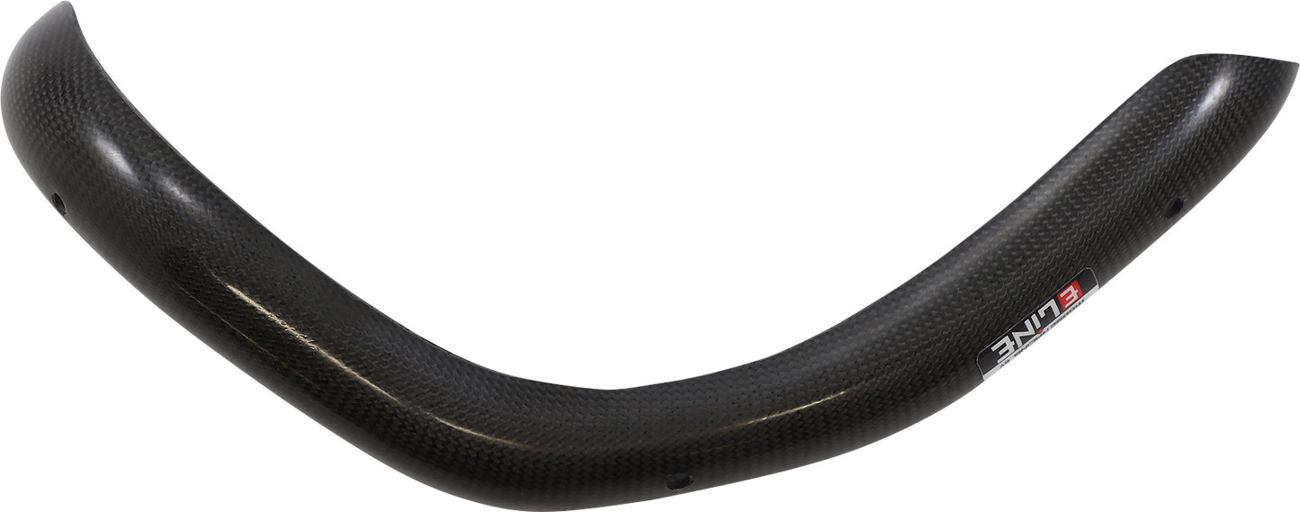 Moose Offroad GHS35020 4-Stroke Pipe Guard - Heavy-Duty Antiballistic Composite Material