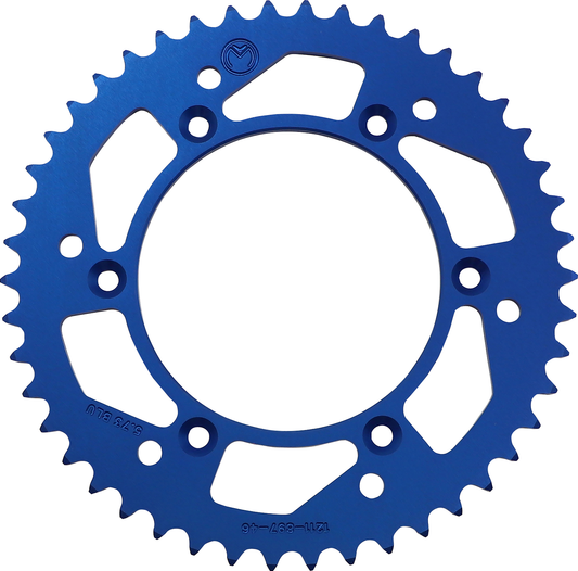 MOOSE Offroad Rear Sprocket - Aluminum 46 Tooth for Husaberg, Husqvarna, KTM Part 1211-897-46-12