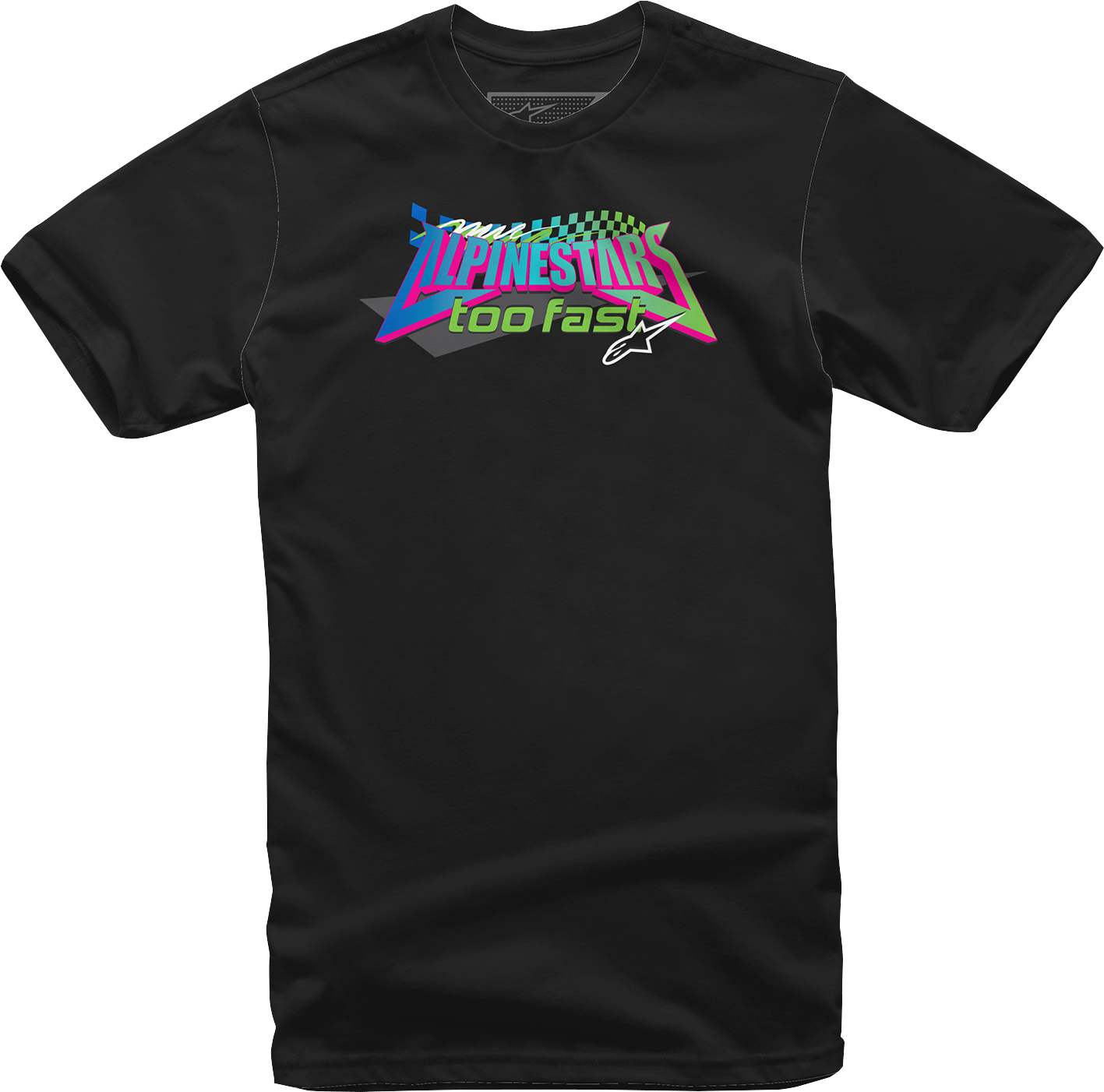 Alpinestars Rocker T-Shirt - Black - 2XL (Part No. 1232-72228-102X)