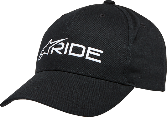 Alpinestars Ride 3.0 Hat - Black and White, One Size - Part Number 1232-81030-1020