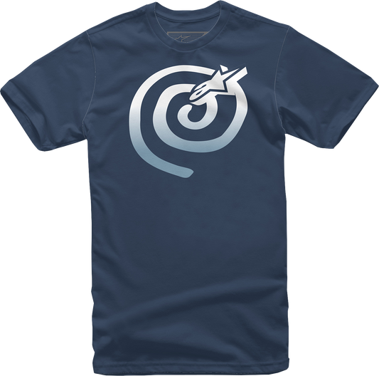 Alpinestars Mantra Faded T-Shirt - Navy, Large (Part No. 1232-72222-70-L)