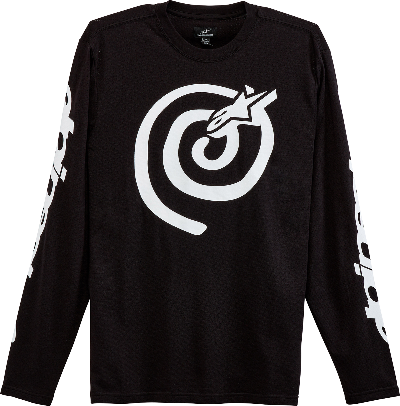 Alpinestars Twisted Mantra Jersey in Black - Size Medium 1232-75010-10-M