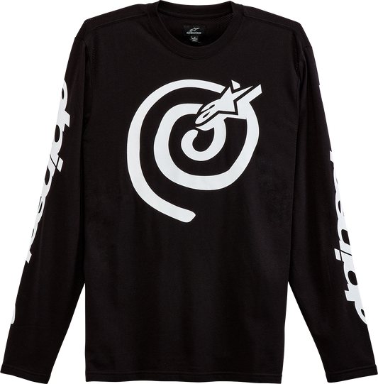 Alpinestars Twisted Mantra Jersey in Black - Size Medium 1232-75010-10-M