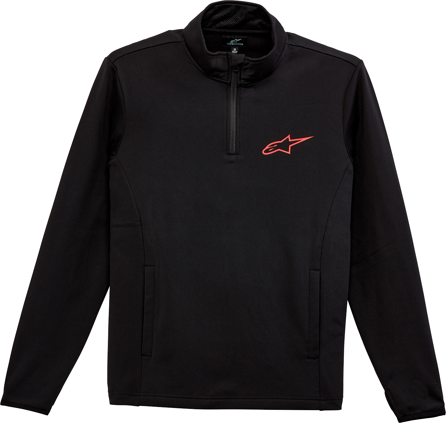 Alpinestars Mission Jacket Black XL 1232-42000-10XL – Lightweight Stretch Quarter-Zip Layer
