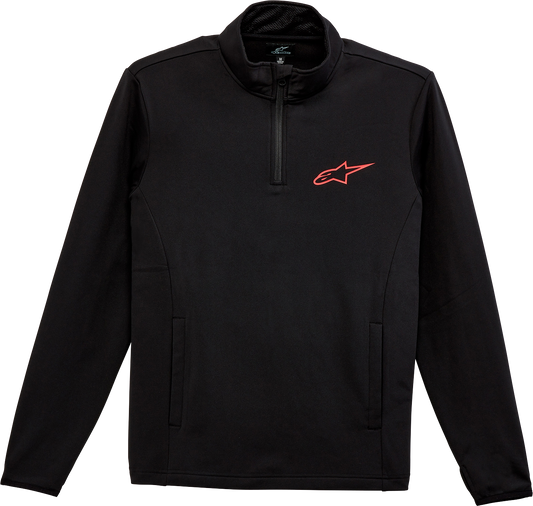 Alpinestars Mission Jacket Black XL 1232-42000-10XL – Lightweight Stretch Quarter-Zip Layer