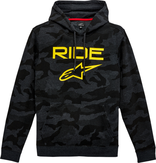 Alpinestars Area Hoodie Heather Charcoal Large - Part 1232-51300-191L