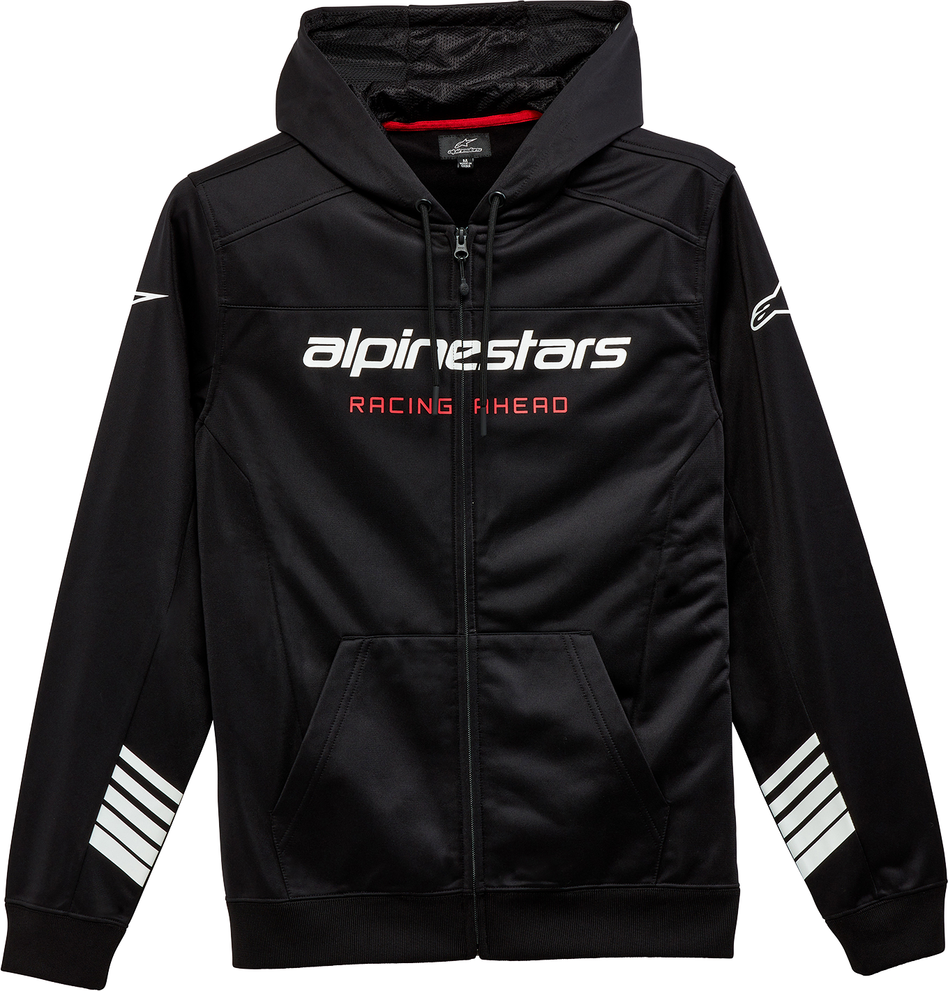 Alpinestars Session LXE Fleece Hoodie - Black/Black, Medium (Part No. 1232-511001010M)