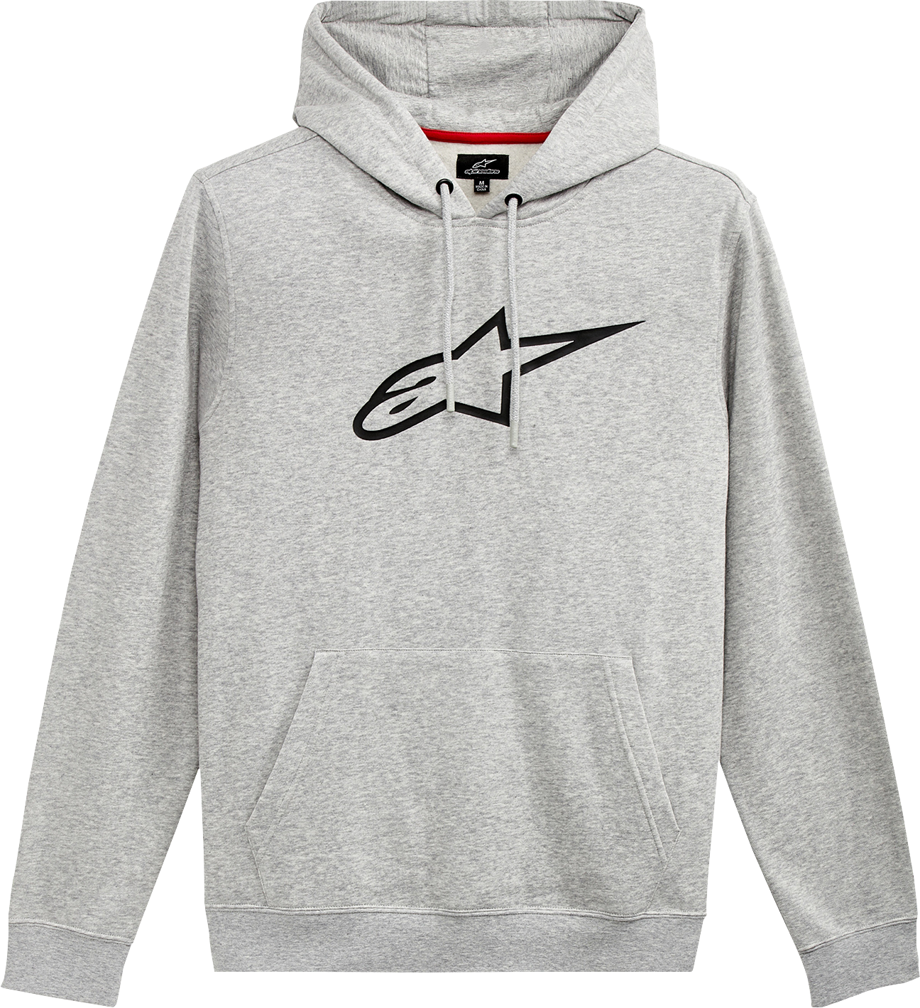 Alpinestars Ageless V2 Hoodie Heather Gray/Black 2XL - Part Number 12325101011262X