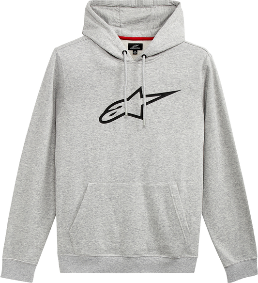 Alpinestars Ageless V2 Hoodie Heather Gray/Black 2XL - Part Number 12325101011262X