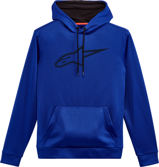 Alpinestars Inception Athletic Hoodie 2XL - Royal Blue and Black, Part Number 12325150079102X
