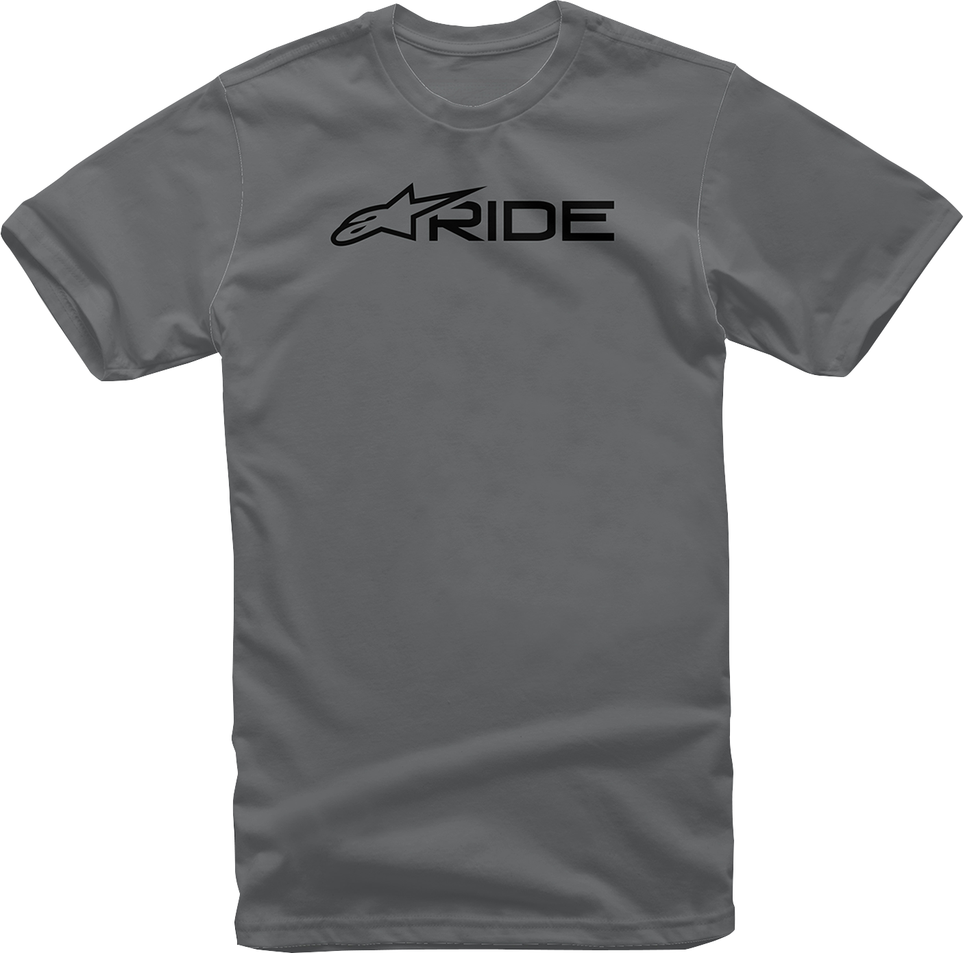 Alpinestars Ride 3.0 T-Shirt - Charcoal/Black - Medium (Part Number 1232-722001810M)