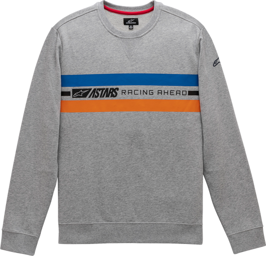Alpinestars Highway Crew Fleece Heather Gray 2XL - Part #12115113010262X