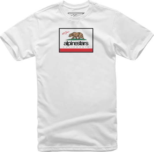 Alpinestars Cali 2.0 T-Shirt - White, 2XL, Part Number 121272070202X