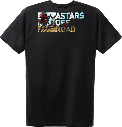 Alpinestars Painted T-Shirt - Black - Medium, Part Number 1232-72224-10-M