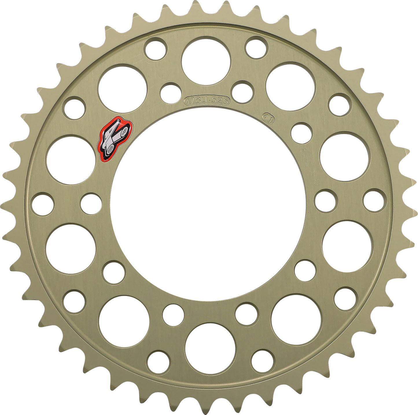 Renthal Aluminum Rear Sprocket 41 Tooth for Aprilia – Part #478U-525-41P-HA