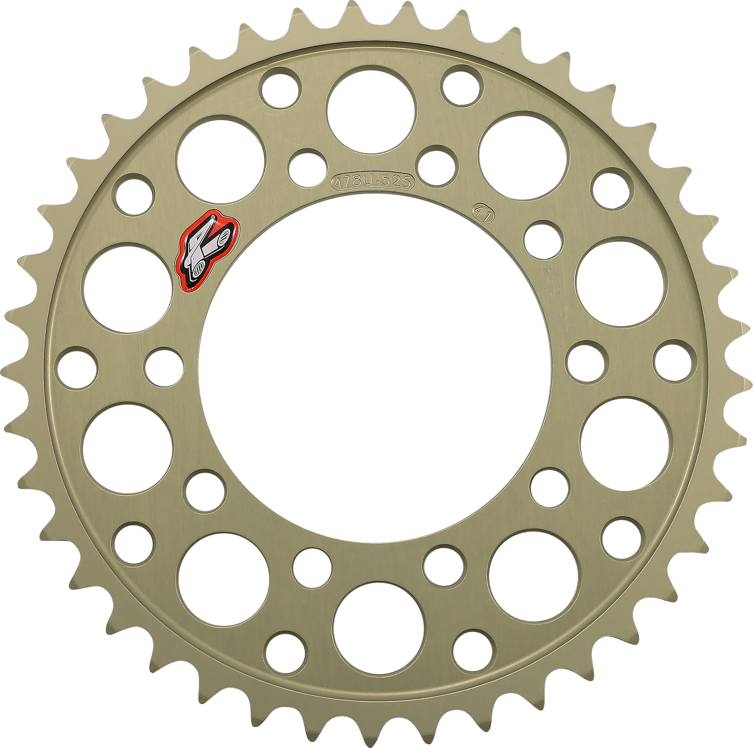 Renthal Aluminum Rear Sprocket 41 Tooth for Aprilia – Part #478U-525-41P-HA