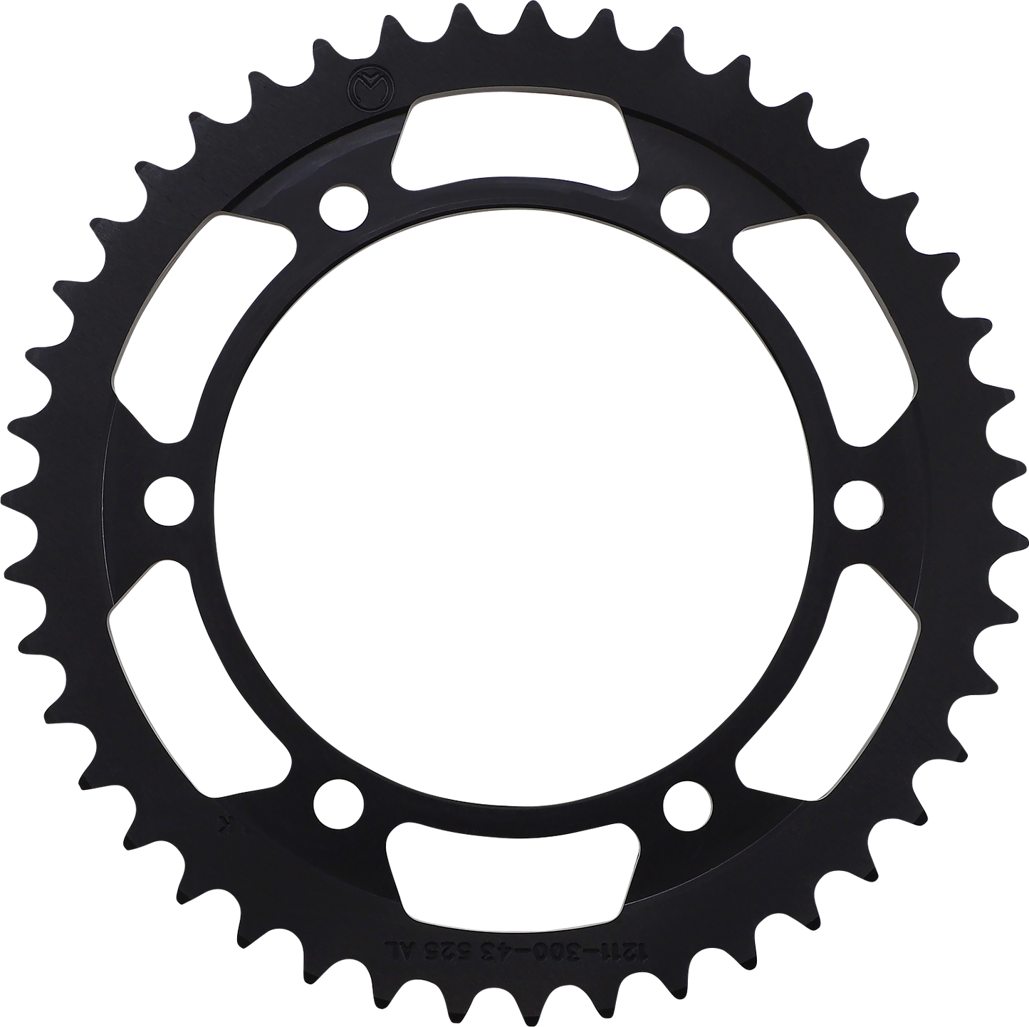 Moose Offroad 43-Tooth Rear Sprocket 1211-300-43-10 for Durable Off-Road Performance