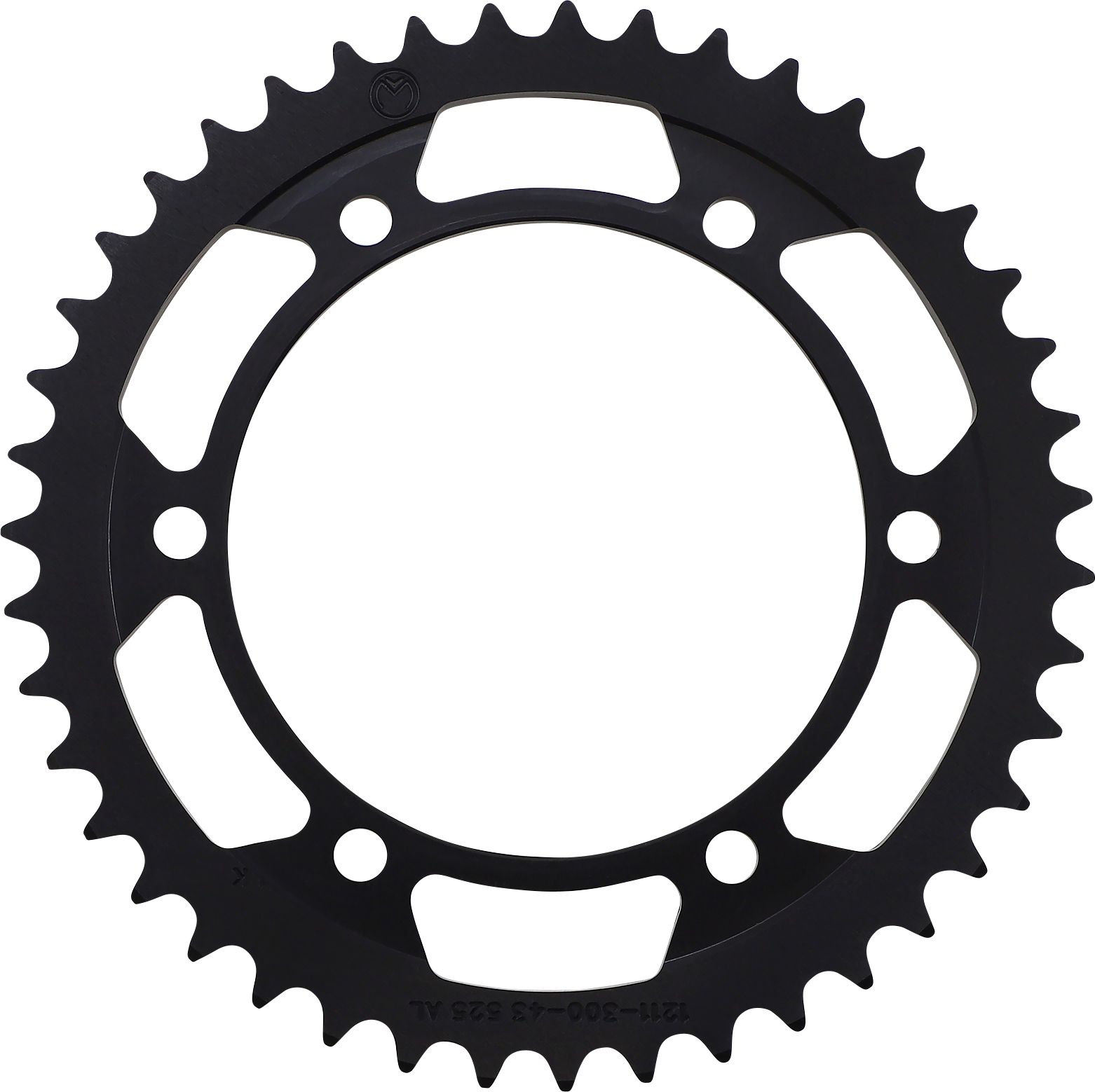 Moose Offroad 43-Tooth Rear Sprocket 1211-300-43-10 for Durable Off-Road Performance