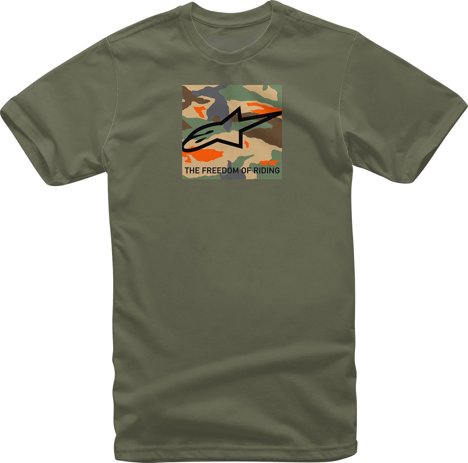 Alpinestars Free Camo T-Shirt - Military Style - 2XL by Alpinestars Part 1232-722206902X