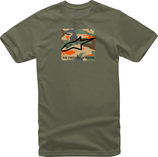 Alpinestars Free Camo T-Shirt - Military Style - 2XL by Alpinestars Part 1232-722206902X
