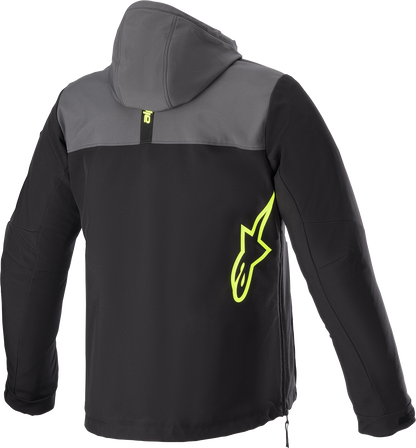 Alpinestars Sherpa Jacket 4208123-9151-S - Black, Gray, and Yellow, Small