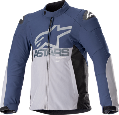 Alpinestars SMX Waterproof Jacket Night Navy/Dark Gray 3XL - Tech-Air® 5 Ready Motorcycle Gear