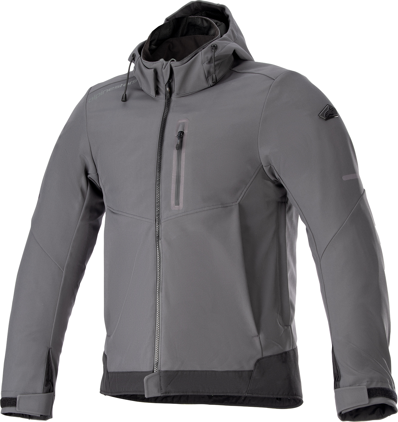 Alpinestars Neo Waterproof Jacket - Gray/Black Medium (Part #4208023-9610-M)