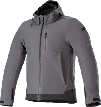 Alpinestars Neo Waterproof Jacket - Gray/Black, Size Large (Part No. 4208023-9610-L)