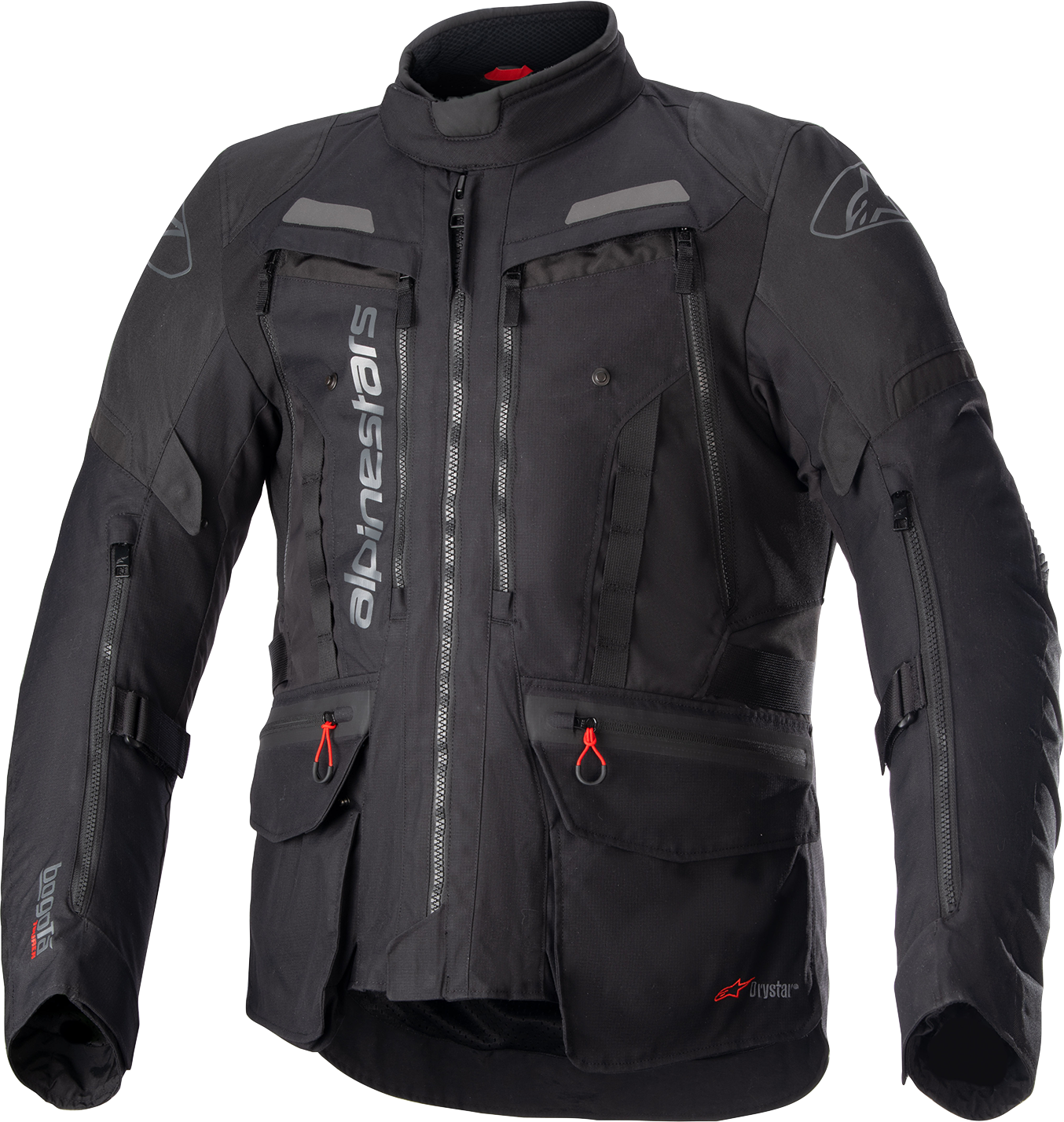 Alpinestars Bogota Pro Drystar® Jacket - Black 4XL with Adjustable Features and Durable Construction