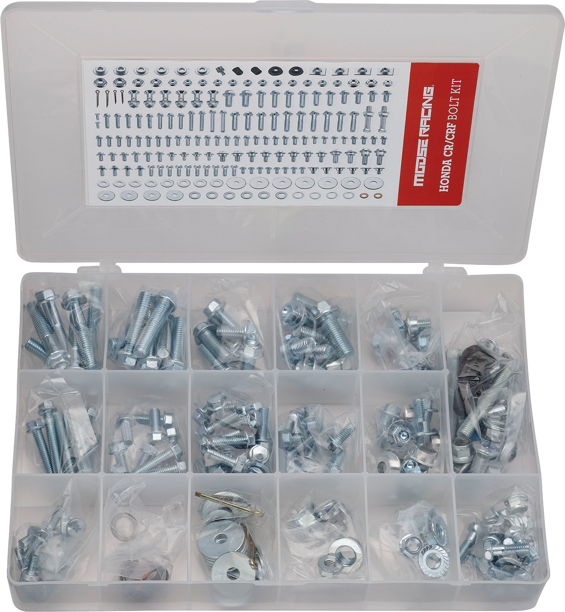 MOOSE OFFROAD Bolt Kit for Honda CR/CRF Models (Part BKP-03)
