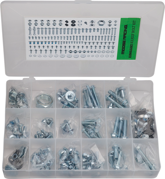 MOOSE OFFROAD KX/KXF Bolt Kit - BKP-05 for Kawasaki Dirt Bikes