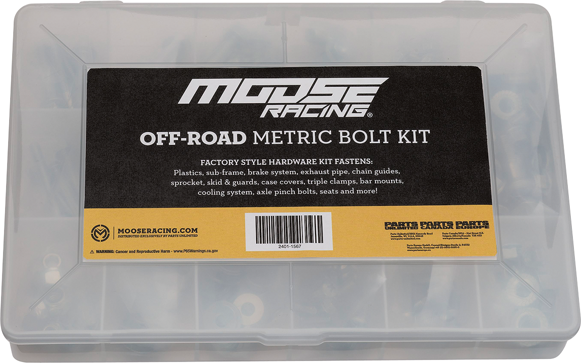MOOSE OFFROAD Bolt Kit - Metric BKP-02 for Full-Size Japanese Off-Road Motorcycles