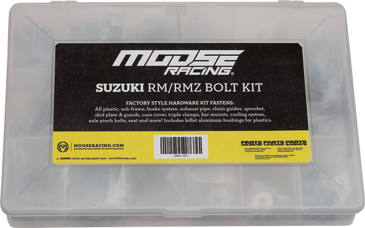 MOOSE Offroad Bolt Kit for Suzuki RM and RMZ Models - Part BKP-06