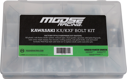 MOOSE OFFROAD KX/KXF Bolt Kit - BKP-05 for Kawasaki Dirt Bikes
