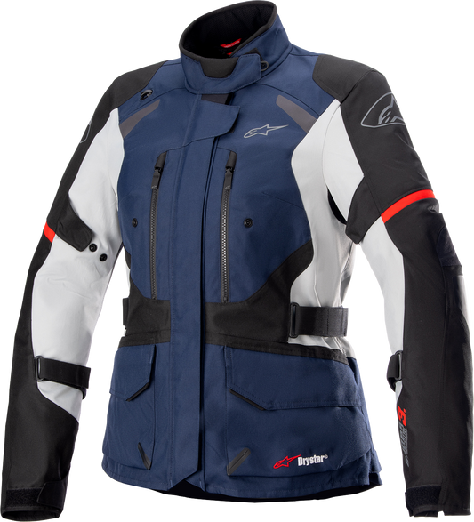 Alpinestars Stella Andes v3 Women’s Motorcycle Jacket - Blue/Black, Large (Part No. 3217521-7109-L)