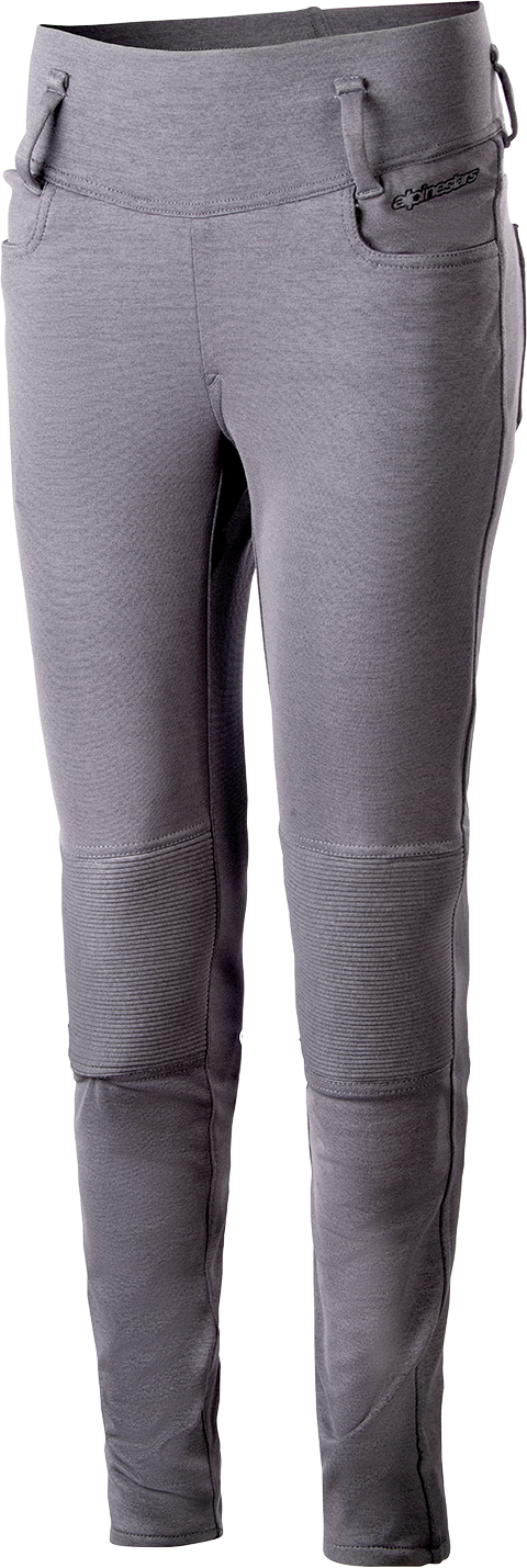 Alpinestars Stella Banshee Pants 2XL - Gray, Model 3339919-95-2X with Stretch Fabric and Reflective Details