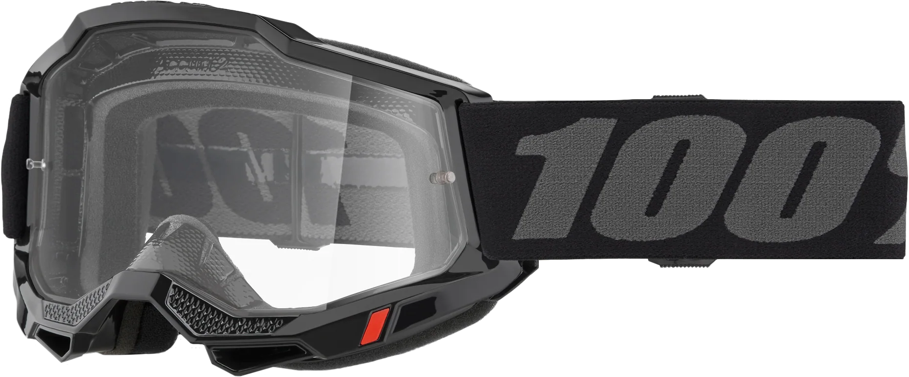 100 Percent Accuri 2 Jr. Goggle with Clear Lens - Youth Motorcycle Eye Protection