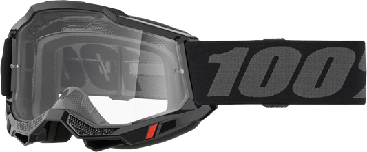 100 Percent Accuri 2 Jr. Goggle with Clear Lens - Youth Motorcycle Eye Protection