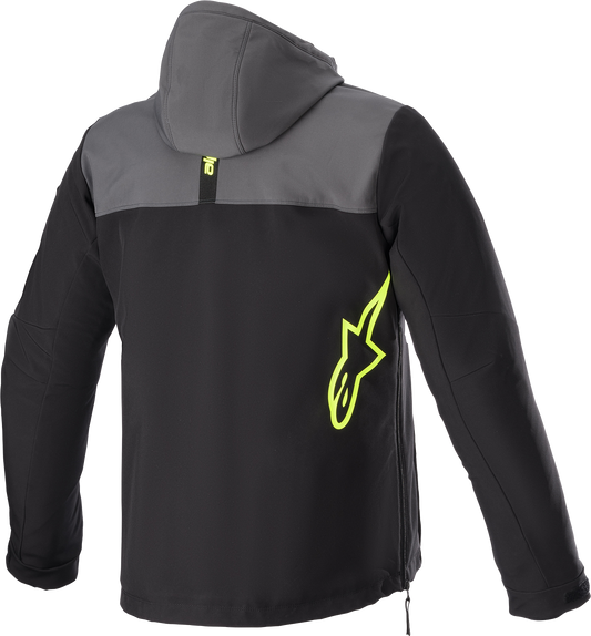 Alpinestars Sherpa Jacket - Black, Gray & Yellow, Medium - 4208123-9151-M