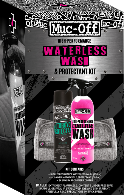 MUC-OFF USA Motorcycle Waterless Wash & Protectant Kit 20029US