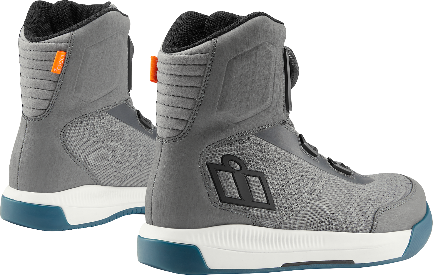 ICON Overlord™ Vented Boots - Gray US 8 / EU 41 - Part Number 3403-1269