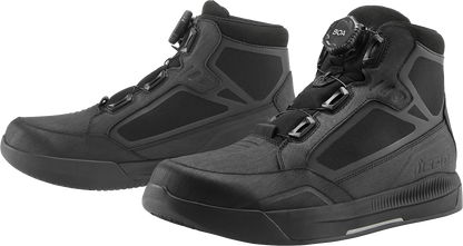 ICON Patrol 3™ Waterproof Boots - Black, Size 10.5, Part #3403-1286