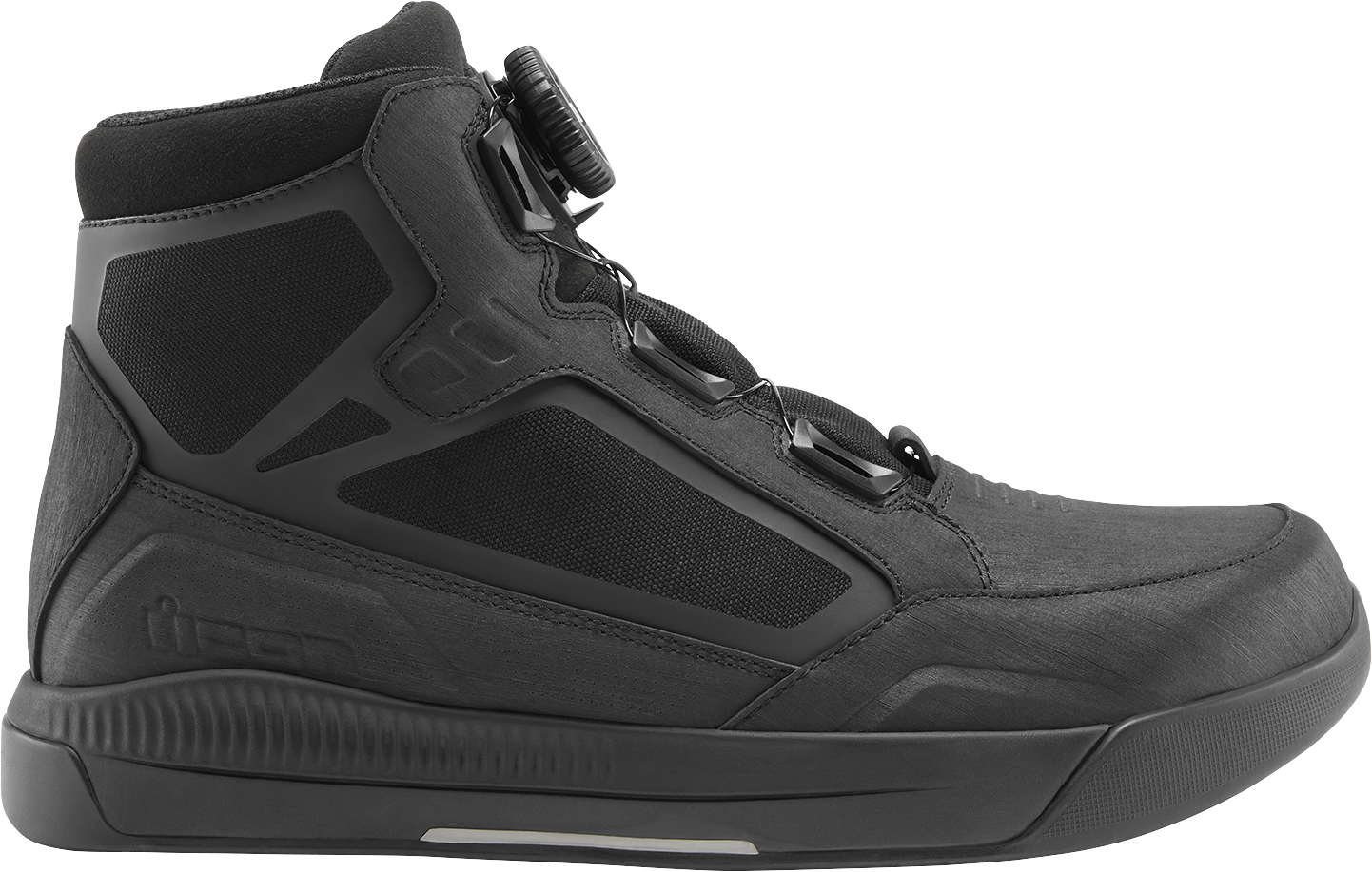 ICON Patrol 3™ Waterproof Boots - Black, Size 10.5, Part #3403-1286