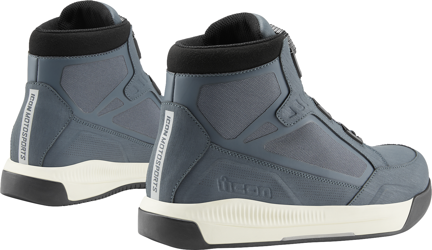 ICON Patrol 3™ Waterproof Boots - Grey, Size 7 - Model 3403-1292